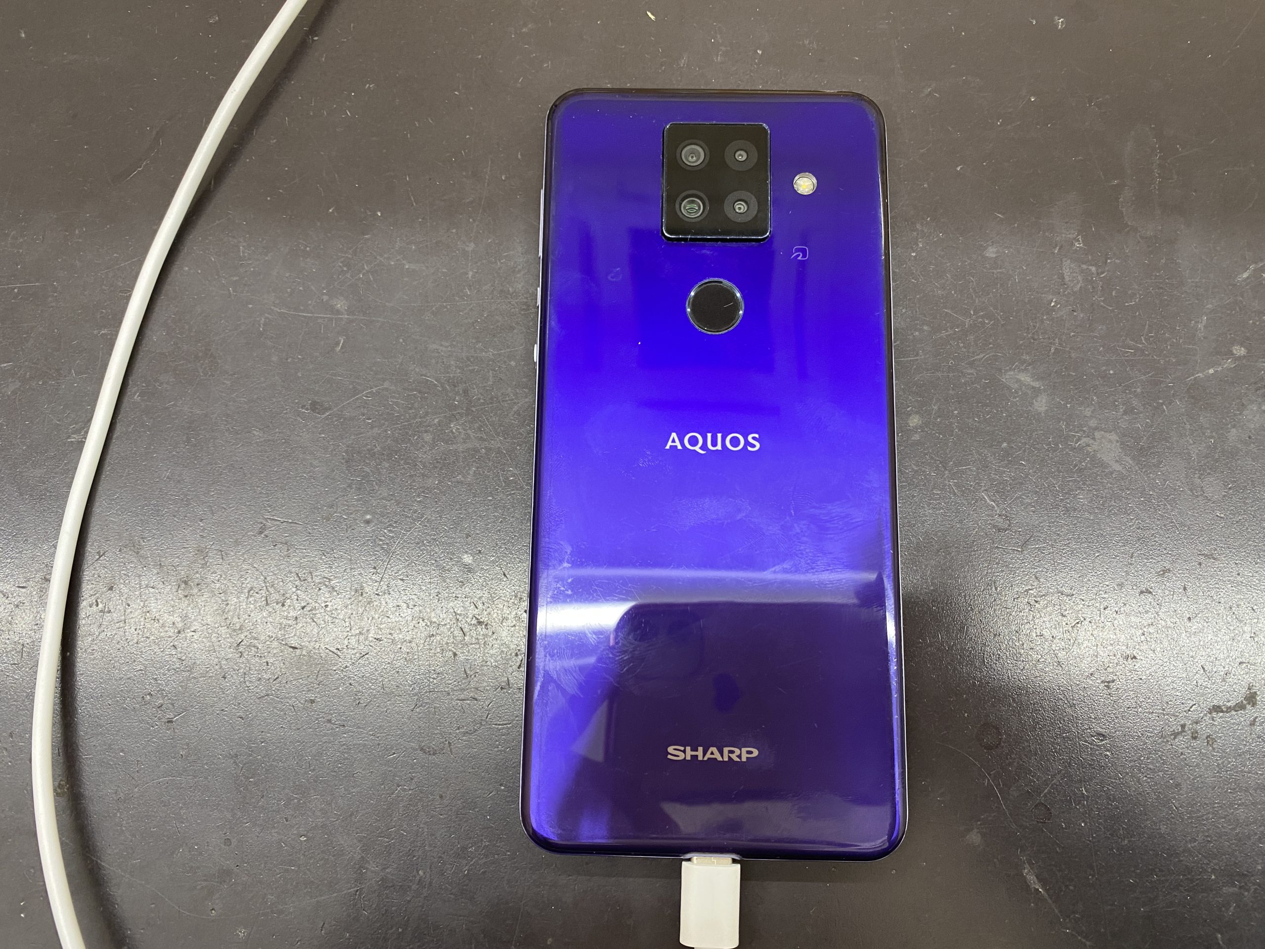 aquos sense ショップ スピーカー 故障