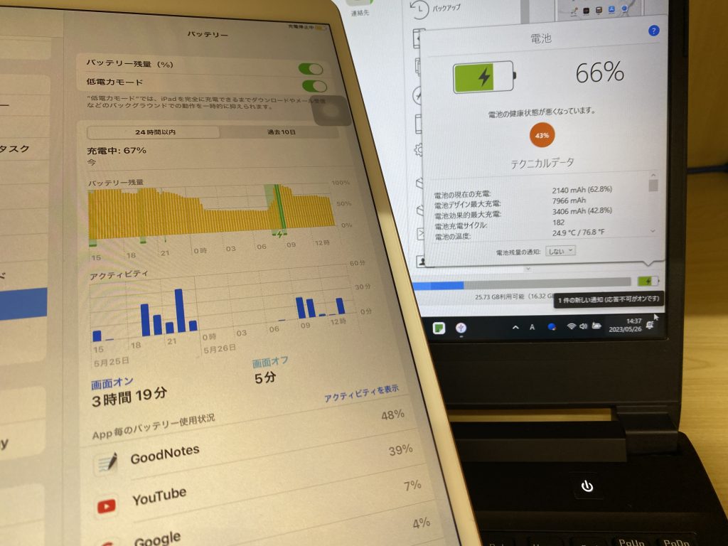 iPad Airのバッテリー交換！膨張し画面が浮いている！？ | スマート